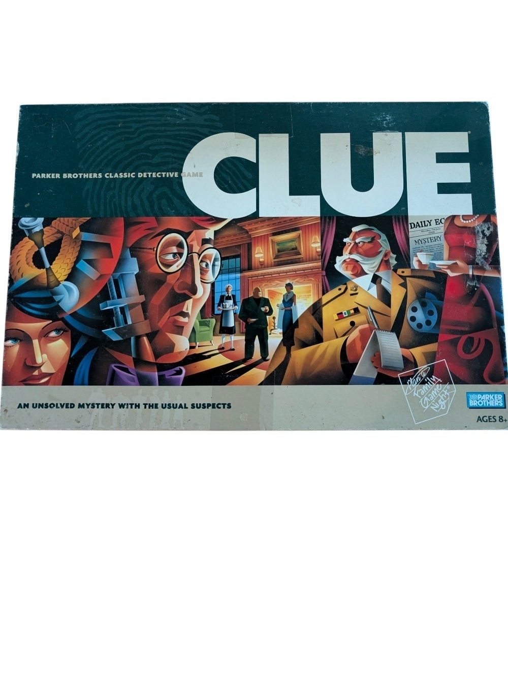 Clue Board Game (2002/2005 Edition) - Parker Brothers